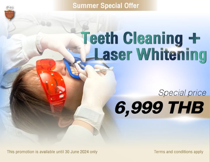 Teeth cleaning and whitening