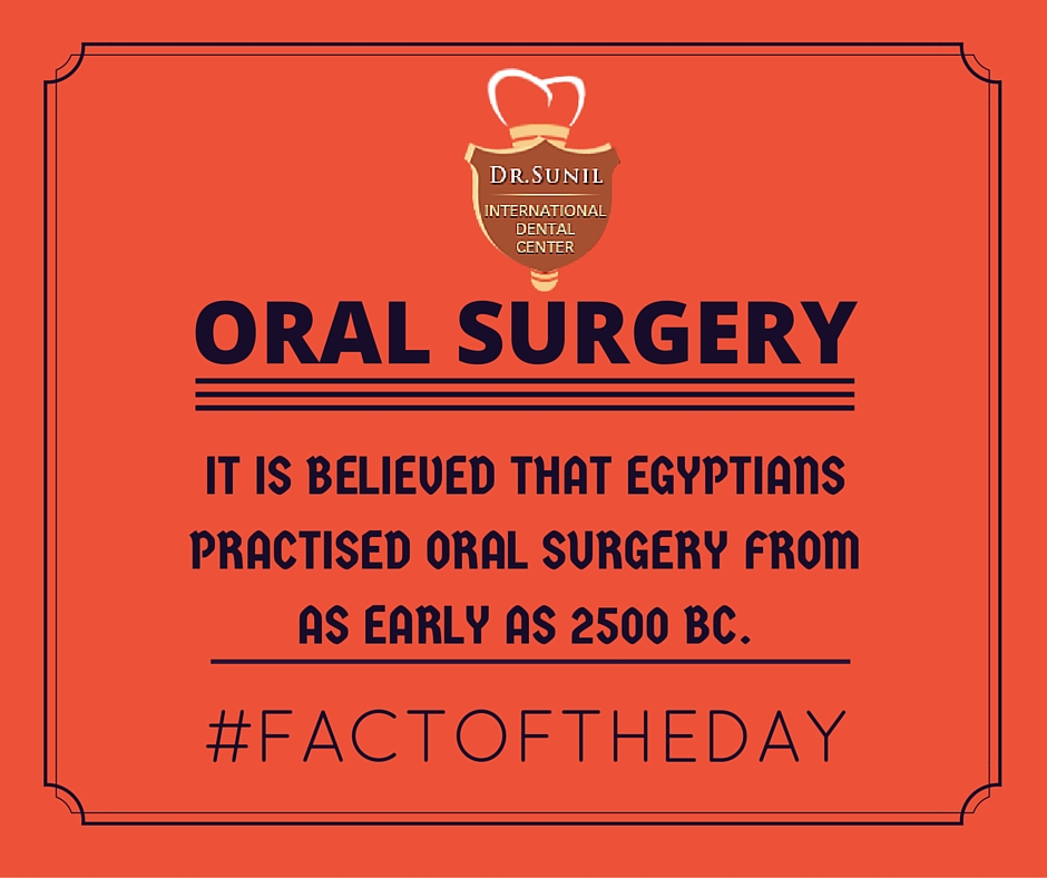Oral Surgery Fact