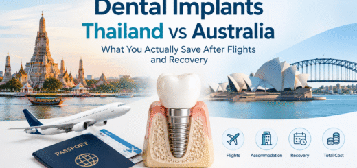 Dental Implants Thailand vs Australia: What You Actually Save After Flights and Recovery
