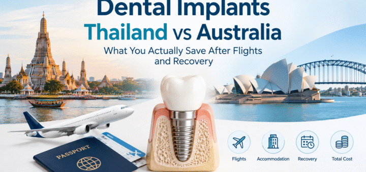 Dental Implants Thailand vs Australia: What You Actually Save After Flights and Recovery