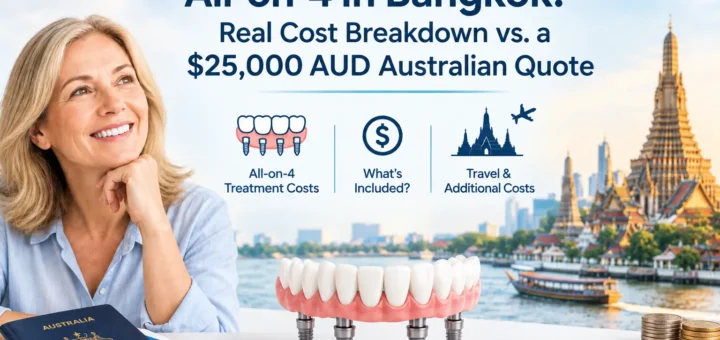 All-on-4 in Bangkok: Real Cost Breakdown vs. a $25,000 AUD Australian Quote