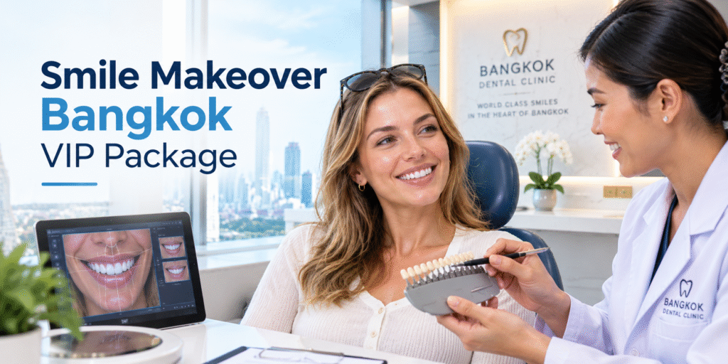 Smile Makeover Bangkok VIP Package for High-Ticket Patients